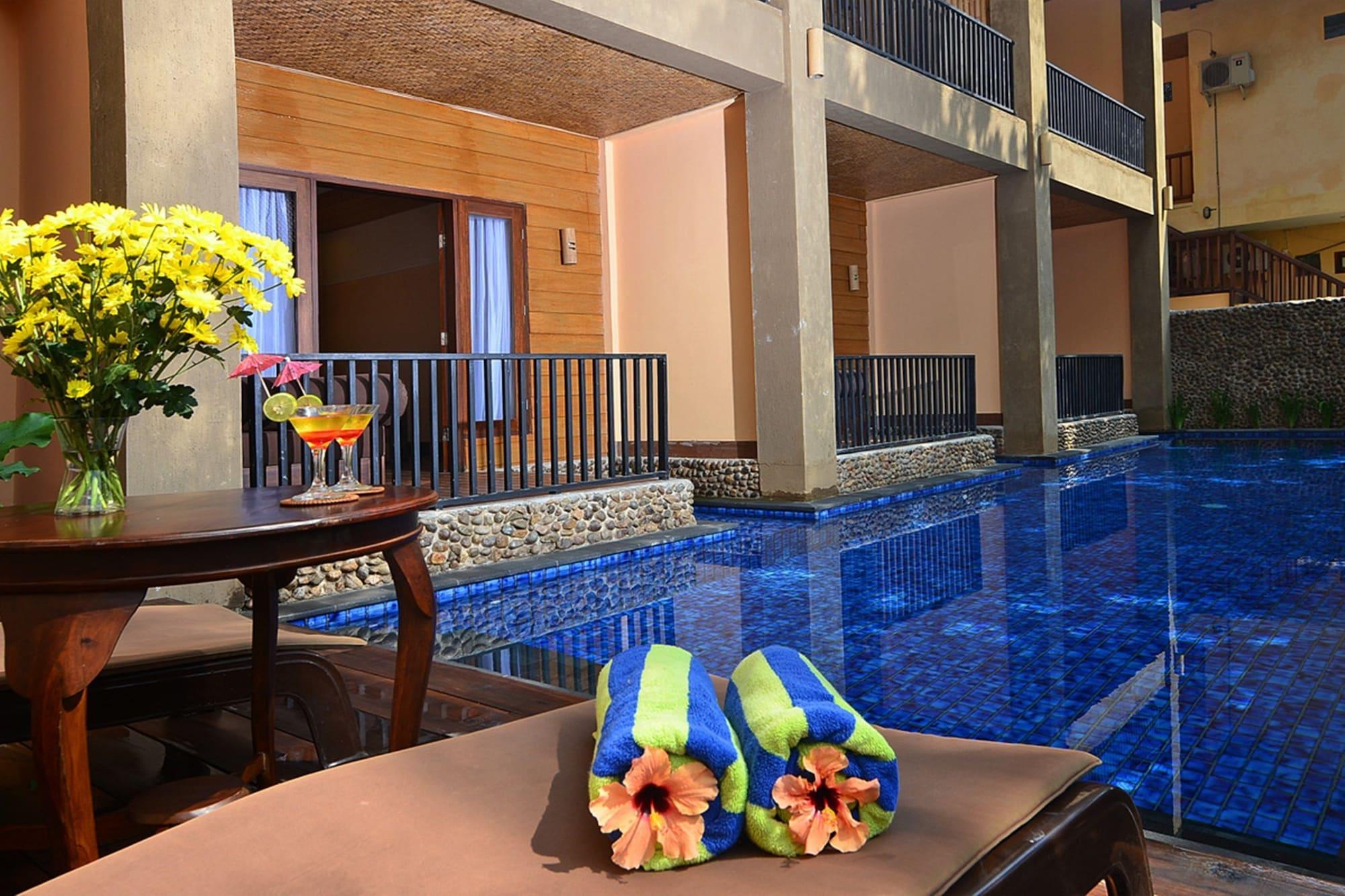 Hotel Sunsethouse Lombok Mangsit Zewnętrze zdjęcie